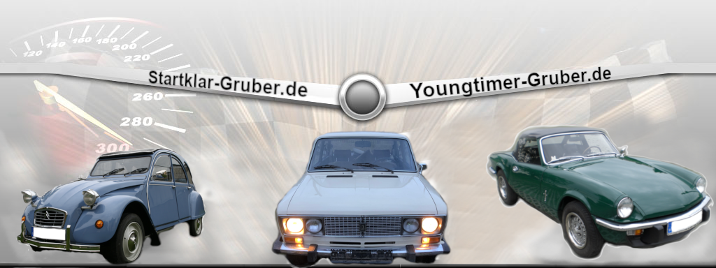 Youngtimer-Gruber / Startklar-Gruber Logo